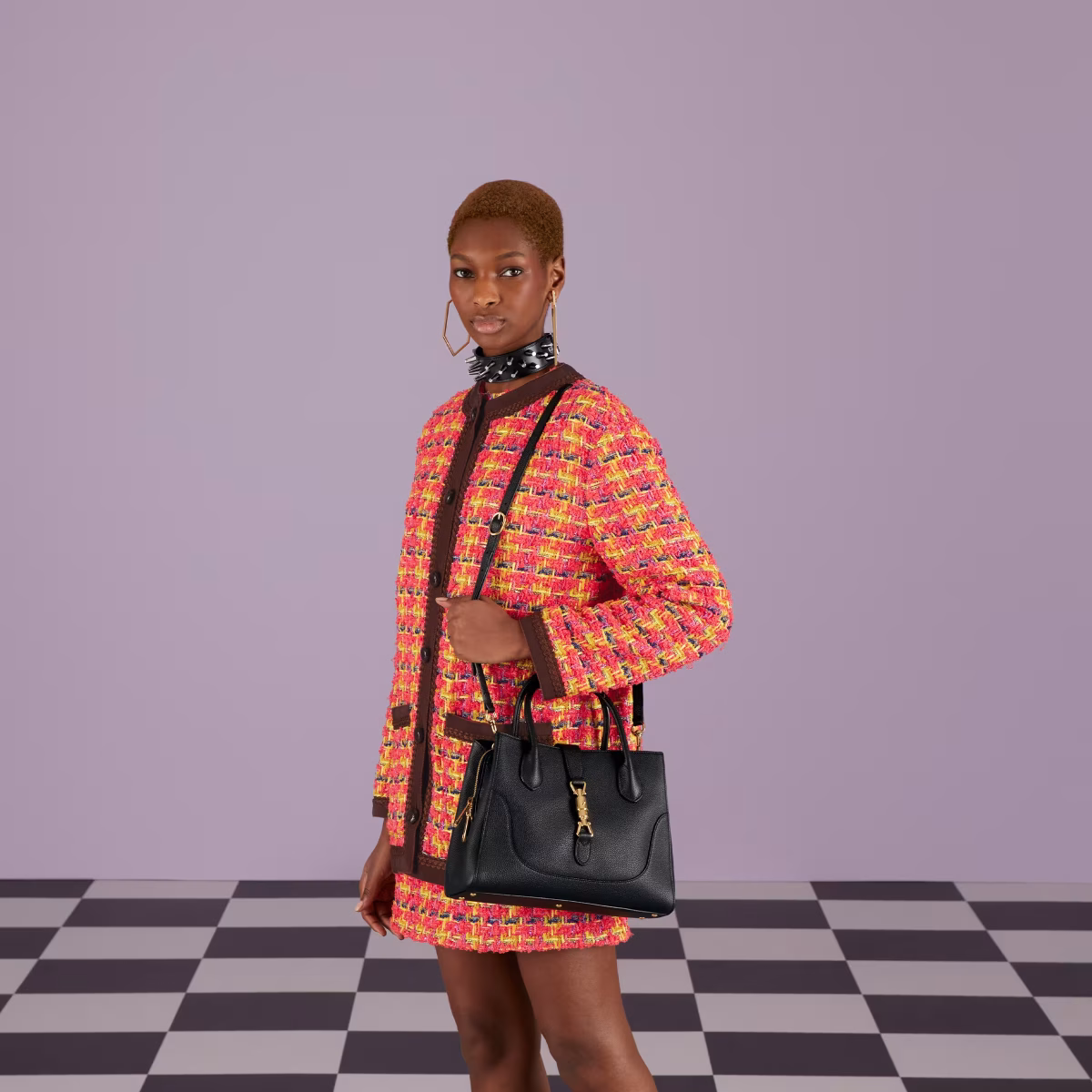 Jackie 1961 small natural grain tote - Image 8