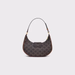 AVA TRIOMPHE SOFT BAG IN TRIOMPHE CANVAS AND CALFSKIN TAN - Image 2