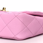 Caviar Quilted Mini Sweetheart Flap Lilas - Image 7