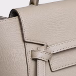 MICRO BELT BAG IN GRAINED CALFSKIN LIGHT TAUPE - Image 3