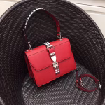 Prada Elektra Shoulder Bag In Red Calfskin - Image 7