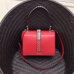 Prada Elektra Shoulder Bag In Red Calfskin - Image 6