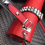 Prada Elektra Shoulder Bag In Red Calfskin - Image 4