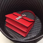 Prada Elektra Shoulder Bag In Red Calfskin - Image 3
