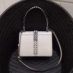 Prada Elektra Shoulder Bag In White Calfskin - Image 8
