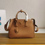 Prada Galleria Large Tote Bag in Brown Calfskin - Image 5