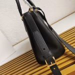 Prada Galleria Large Tote Bag in Black Calfskin - Image 4