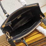Prada Galleria Large Tote Bag in Black Calfskin - Image 9