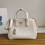 Prada Galleria Large Tote Bag in White Calfskin - Image 6