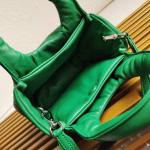 Prada Small Top-handle Bag in Green Nappa Leather - Image 9
