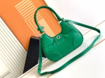 Prada Moon Bag in Green Padded Nappa Leather - Image 7