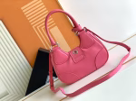 Prada Moon Bag in Pink Padded Nappa Leather - Image 9
