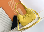 Prada Moon Bag in Yellow Padded Nappa Leather - Image 9