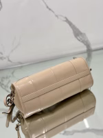 Prada Medium Tote Bag in Beige Soft Leather - Image 4