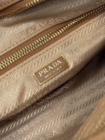 Prada Medium Tote Bag in Brown Soft Leather - Image 10