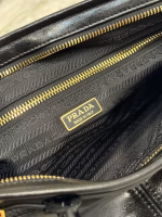 Prada Medium Tote Bag in Black Soft Leather - Image 5