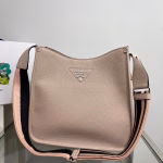 Prada Hobo Bag in Sand Grained Leather - Image 3