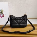 Prada System Patchwork Bag in Black Nappa Leather - Image 10