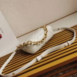 Prada System Patchwork Bag in White Nappa Leather - Image 2