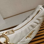 Prada System Patchwork Bag in White Nappa Leather - Image 6