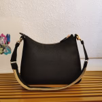 Prada Shoulder Bag in Black Grained Leather - Image 7