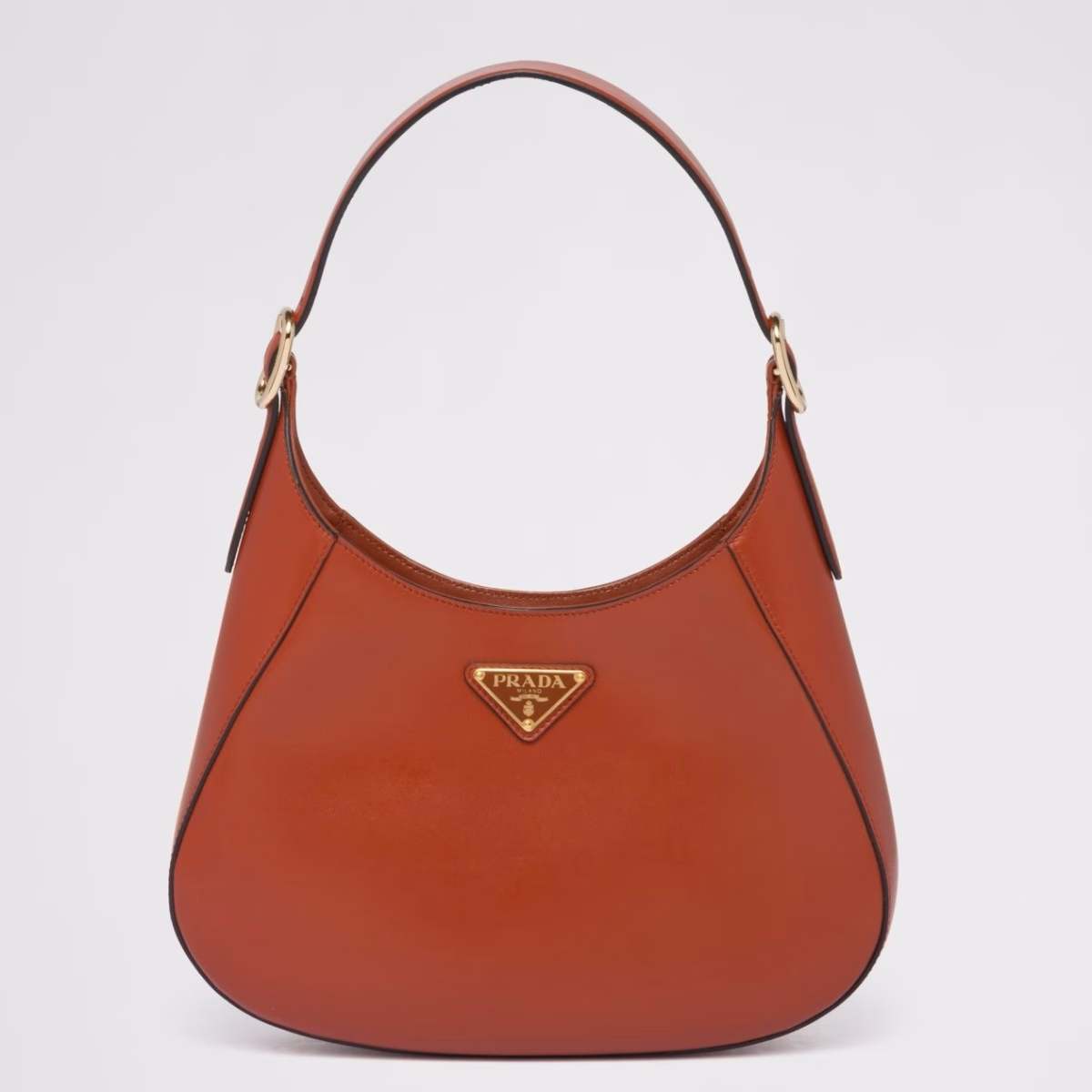 Prada Shoulder Bag in Berry Leather - Image 1