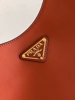 Prada Shoulder Bag in Berry Leather - Image 10