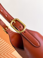 Prada Shoulder Bag in Berry Leather - Image 2