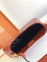 Prada Shoulder Bag in Berry Leather - Image 4