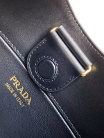 Prada Shoulder Bag in Black Leather - Image 5
