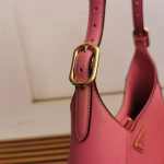 Prada Shoulder Bag in Pink Leather - Image 10