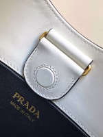 Prada Shoulder Bag in White Leather - Image 5