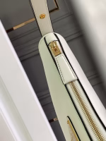 Prada Arque Shoulder Bag in White Leather - Image 8