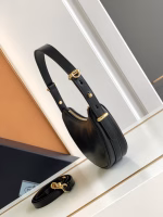 Prada Arque Mini Shoulder Bag in Black Leather - Image 2