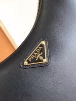 Prada Arque Mini Shoulder Bag in Black Leather - Image 3
