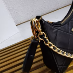 Prada Re-Edition 1995 Chaine Mini Bag in Black Re-Nylon - Image 9