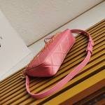 Prada Re-Edition 1995 Chaine Mini Bag in Pink Re-Nylon - Image 8