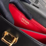 Prada Belle Shoulder Bag In Black Calfskin - Image 5