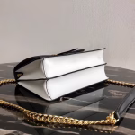Prada Belle Shoulder Bag In Black/White Calfskin - Image 3