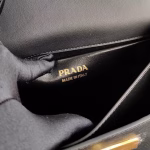 Prada Symbole Shoulder Bag In Black Saffiano Leather - Image 4