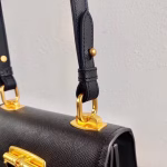 Prada Symbole Shoulder Bag In Black Saffiano Leather - Image 5