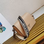 Prada Flap Shoulder Bag in Sand Grained Leather - Image 5