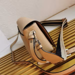 Prada Flap Shoulder Bag in Sand Grained Leather - Image 10