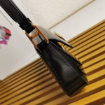 Prada Shoulder Bag in Black Brushed Calfskin - Image 3