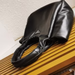Prada Medium Tote Bag in Black Nappa Leather - Image 5