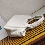 Prada Medium Tote Bag in White Nappa Leather - Image 3