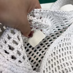 Prada Large Tote Bag In White Woven Raffia - Image 6