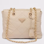 Prada Re-Edition 1995 Tote Bag in Beige Re-Nylon
