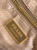 Prada Re-Edition 1995 Tote Bag in Beige Re-Nylon - Image 9