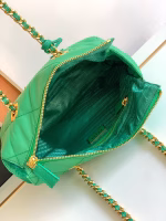 Prada Re-Edition 1995 Tote Bag in Green Re-Nylon - Image 4